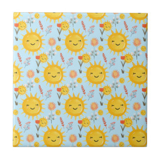 Sun Pattern タイル