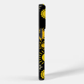 Sun pattern 01 Black BG Case-Mate iPhoneケース (裏面 / 右)