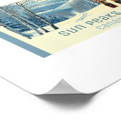 Sun Peaks BC Canada ski resort  Poster ポスター (角)