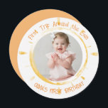 Sun Photo Kids 1st Birthdayパーティーオレンジ 招待状<br><div class="desc">最初ののまわりに旅行は太陽の最初の誕生日の子供の誕生日の招待テンプレートはソフトパステルの色のスタイリッシュパーティーに最適である。ミニマルおもしろいエレガントとデザインの要素、書とフォントに富んだシンプル招待状をテーマにモダンした。誕生日は特別な日で、この招待状は救済友達にとって思い出に残る作ることができる。</div>