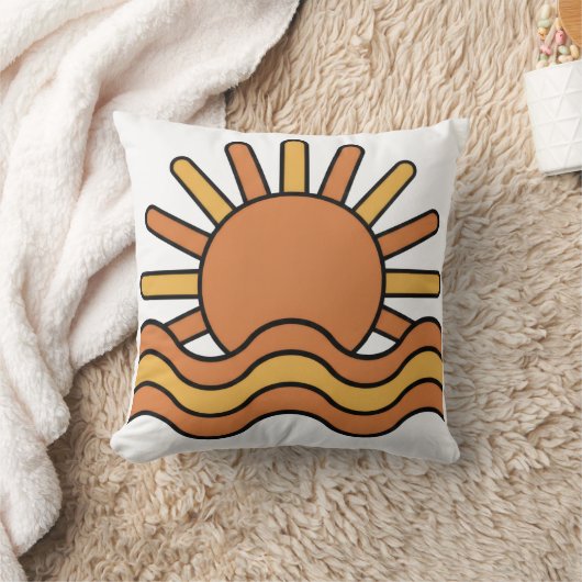 Sun pillow クッション (ブランケット)