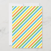 Sun Poolおもしろいカクテル招待状のアダルトパーティー 招待状 (裏面)