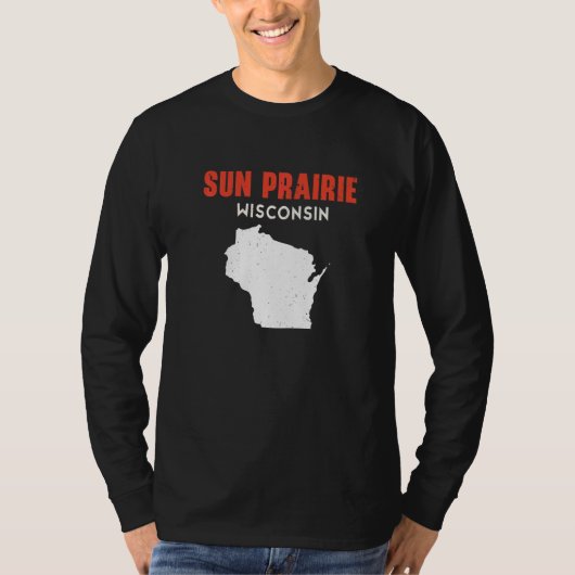 Sun Prairie USA State America Travel Montanan Hele Tシャツ (正面)