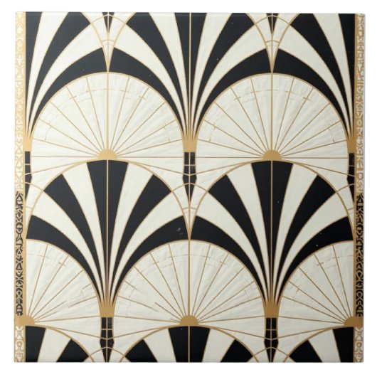 Sun Ray Silhouette タイル (正面)