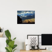 Sun Raysスピリチュアルの空： Victoria Australia Post ポスター (ホームオフィス)