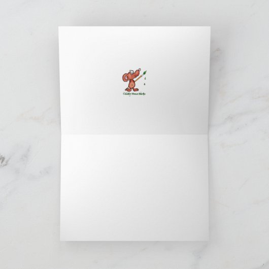 Sun Rays Lakeshore Storm Clouds Look at God カード (内部)