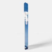Sun Rays Wall Art Blue Sky Minimalist Clouds Case-Mate iPhoneケース (裏面 / 左)