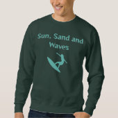 Sun、Sand、Waves Tシャツ (正面)