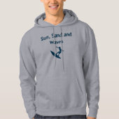 Sun、Sand、Waves Tシャツ (正面)