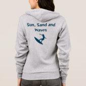 Sun、Sand、Waves Tシャツ (裏面)
