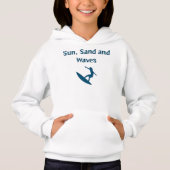 Sun、Sand、Waves Tシャツ (正面)