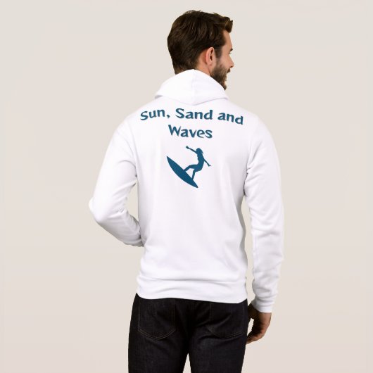Sun、Sand、Waves Tシャツ (裏面フル)