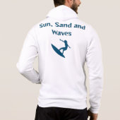 Sun、Sand、Waves Tシャツ (裏面)