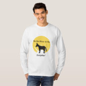 Sun Shines on My Donkey long sleeve T-shirt Tシャツ (正面フル)