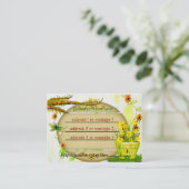 Sun Shiney Dayローカルビジネスまたはスモールビジネス 名刺 (スタンド正面)