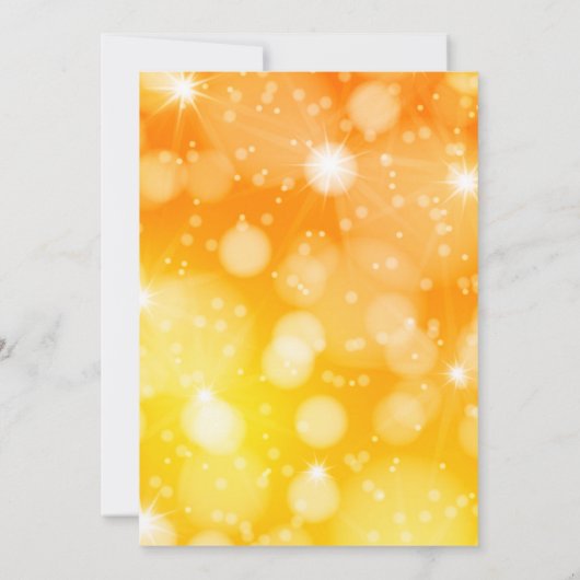 Sun Sketch男女兼用テンプレート招待状 招待状 (裏面)