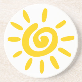 Sun Sky Shine Coasters: Radiant Elegance コースター