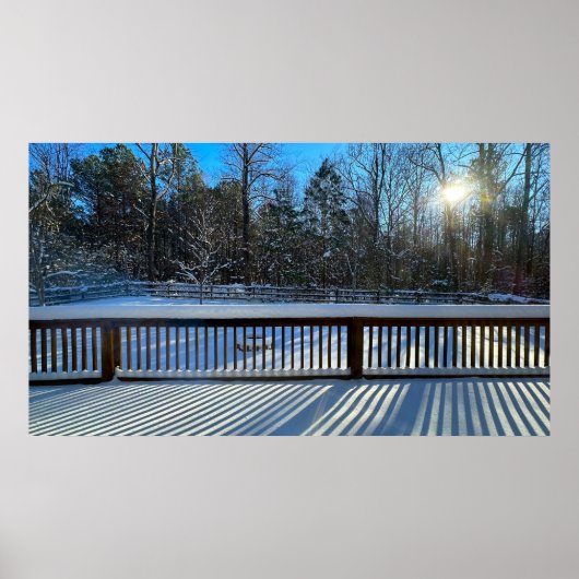 Sun, Snow & Shadows,  Poster ポスター (正面)