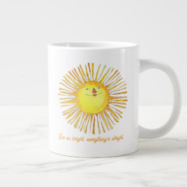 Sun so bright ジャンボコーヒーマグカップ