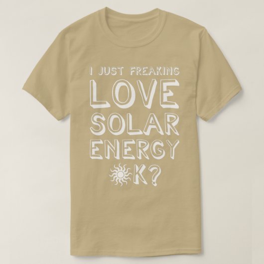Sun Solar Tシャツ (デザイン正面)