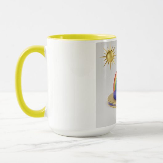 Sun Splashed Rainbow Mug マグカップ (左)
