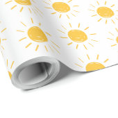 Sun sunshine kid's baby bedroom cute  ラッピングペーパー (ロールコーナー)