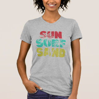 Sun Surf Sand – ウィメンズシャツ Tシャツ