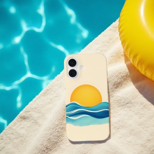 Sun & Surf Wave Case-Mate iPhoneケース