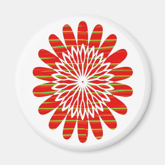 SUN T経：シルキーリッチ色彩絵画作品 マグネット (正面)