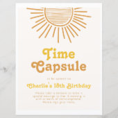 Sun Timeカプセル標識 (正面)