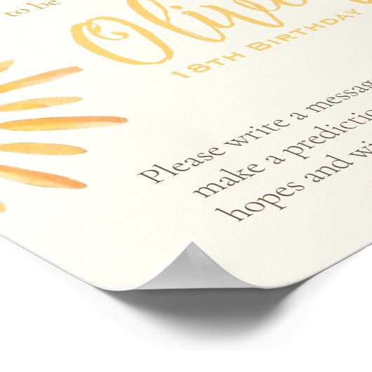 Sun Time Capsuleポスター ポスター (角)