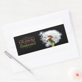 Sun Tzu感動的引用文「機会」 長方形シール