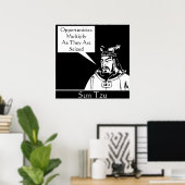 Sun Tzu --軍隊中国の戦略家 ポスター (ホームオフィス)