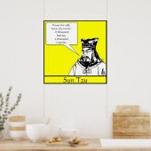 Sun Tzu --軍隊中国の戦略家 ポスター (キッチン)