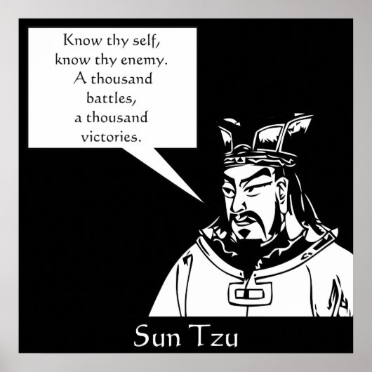 Sun Tzu --軍隊中国の戦略家 ポスター (正面)