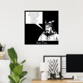 Sun Tzu --軍隊中国の戦略家 ポスター (ホームオフィス)
