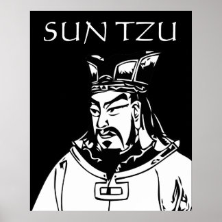 SUN TZU --軍隊戦略家 ポスター