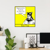 Sun Tzu -- Chinese Military Strategist ポスター (ホームオフィス)