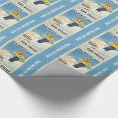 Sun Valley、アイダホのヴィンテージ旅行包装紙 ラッピングペーパー (角)