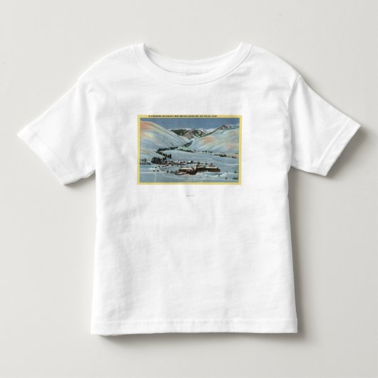 Sun Valley、ID -冬場面、Sun Valley トドラーTシャツ (正面)