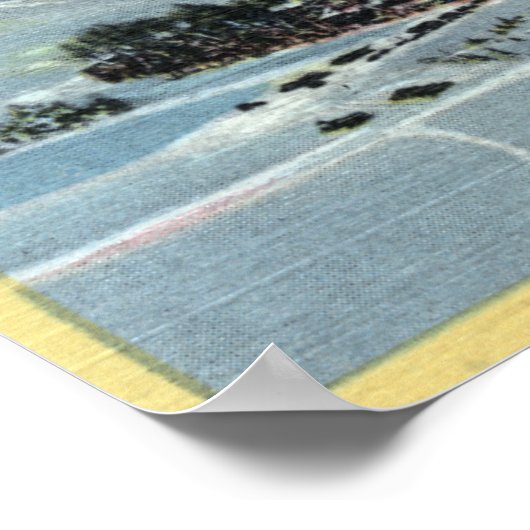 Sun Valley, ID - Winter Scene, Sun Valley ポスター (角)