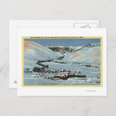 Sun Valley, ID - Winter Scene, Sun Valley ポストカード (正面/裏面)