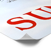 Sun Valley Idaho 1940s Snow Ski Travel Poster ポスター (角)