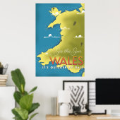 Sun Wales旅行ポスターを参照。 ポスター (ホームオフィス)