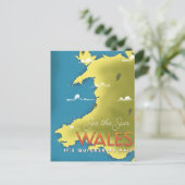 Sun Wales旅行ポスターを参照。 ポストカード (スタンド正面)