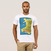 Sun Wales旅行ポスターを参照。 Tシャツ (正面フル)