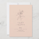 Sun-Washed Garden Wedding Blush ID1283 セーブザデート (正面)