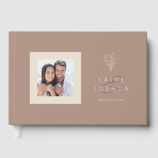 Sun-Washed Garden Wedding ID1283 ゲストブック (正面)