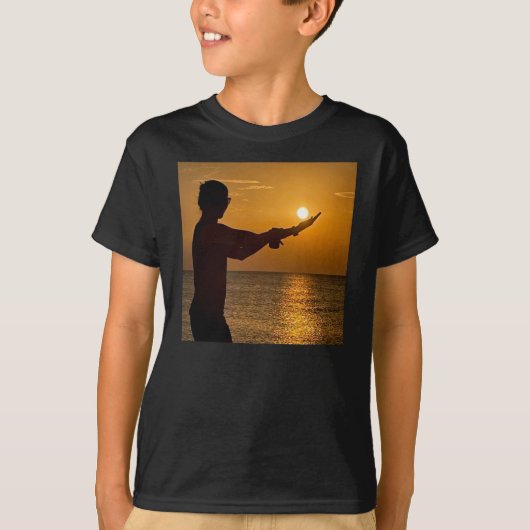 Sun Women's T Shirtのキャッチ Tシャツ (正面)
