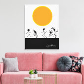 Sun Worshipers Streted Canvas Print キャンバスプリント (インサイチュ (リビング))